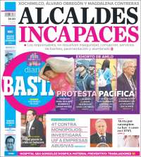 Portada de Diario Basta (México)