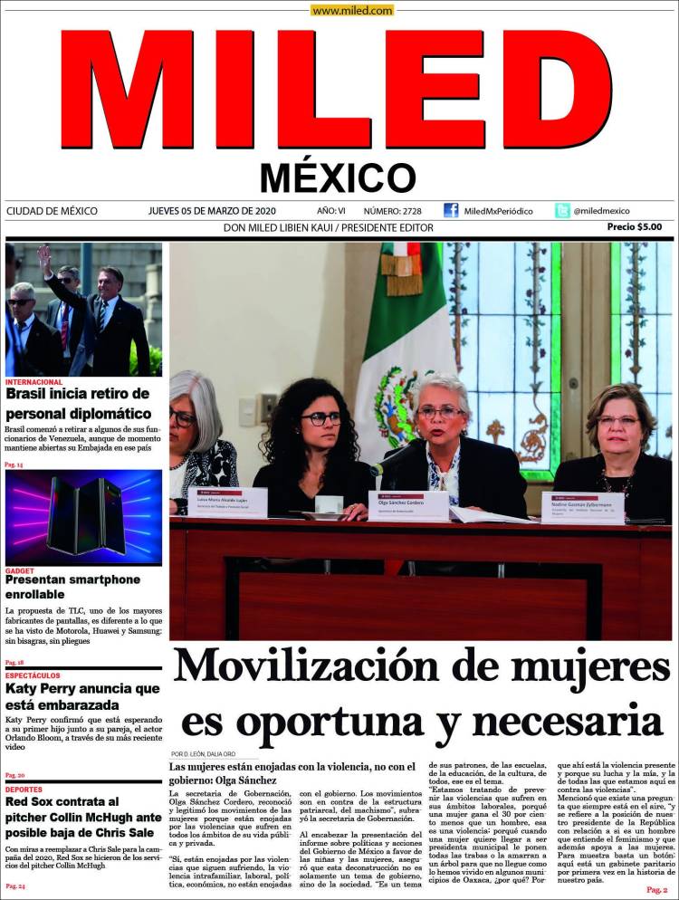 Portada de Miled (México)