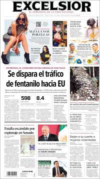 Portada de Excelsior (México)