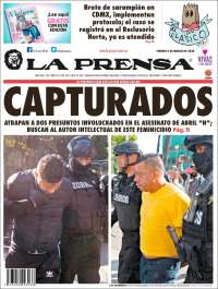 Portada de La Prensa (México)