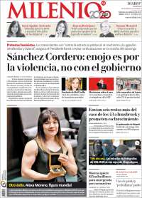 Portada de Milenio (México)