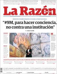 Portada de La Razón (México)