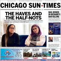 Portada de Chicago Sun-Times (USA)