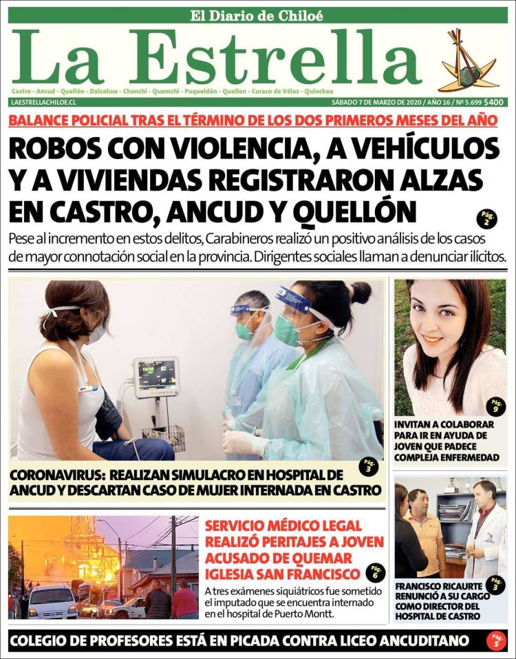 Portada de Estrella de Chiloé (Chile)