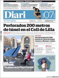 Portada de Diari de Tarragona (Spain)