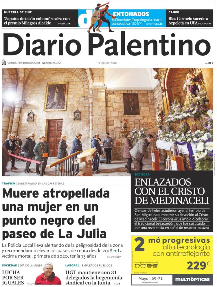 Portada de Diario Palentino (España)