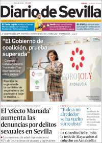 Portada de Diario de Sevilla (Spain)