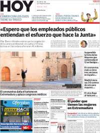 Portada de Hoy - Caceres (Spain)