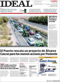 Portada de Ideal Almeria (Spain)