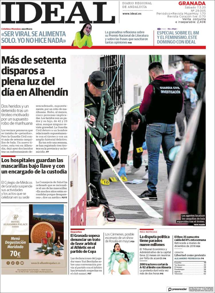 Portada de Ideal (España)