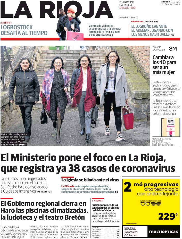 Portada de La Rioja (Spain)