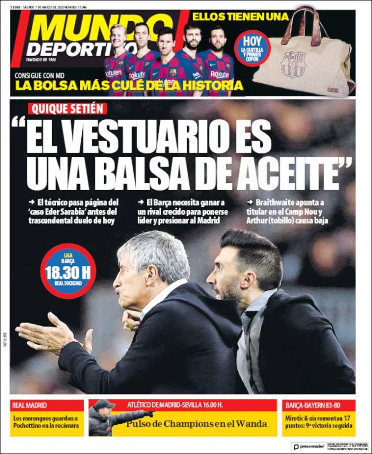 Portada de Mundo Atlético (España)