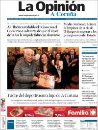 Portada de La Opinión de A Coruña (Spain)