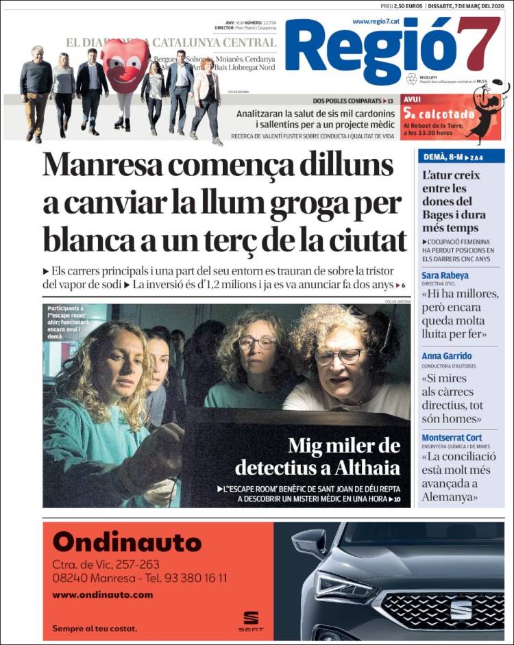 Portada de Regio7 (España)