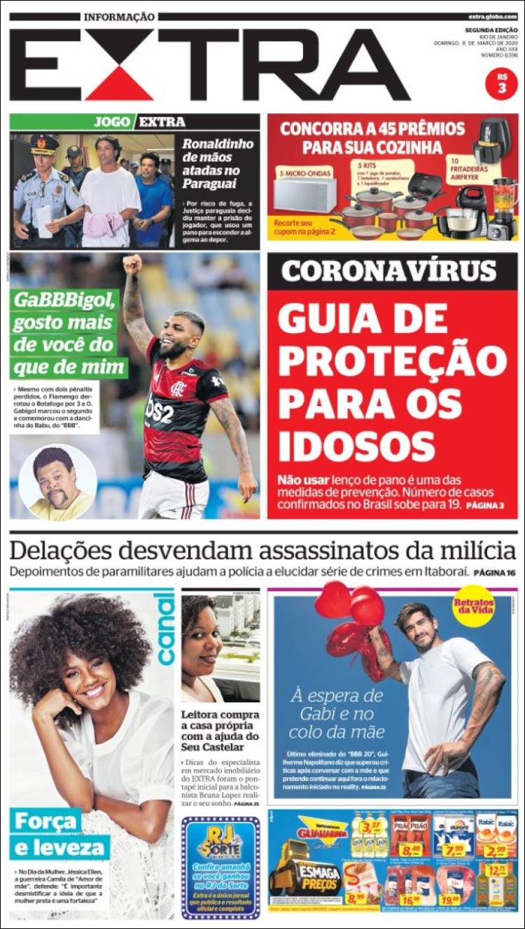Portada de Extra (Brasil)