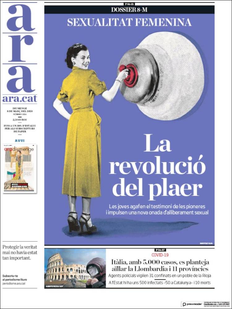 Portada de Ara (España)