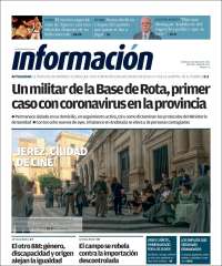 Portada de Información - Cadiz (España)