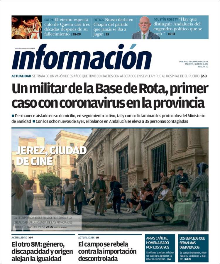 Portada de Información - Cadiz (España)