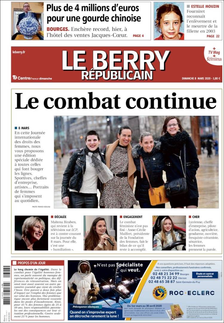 Portada de Berry Republicain (France)