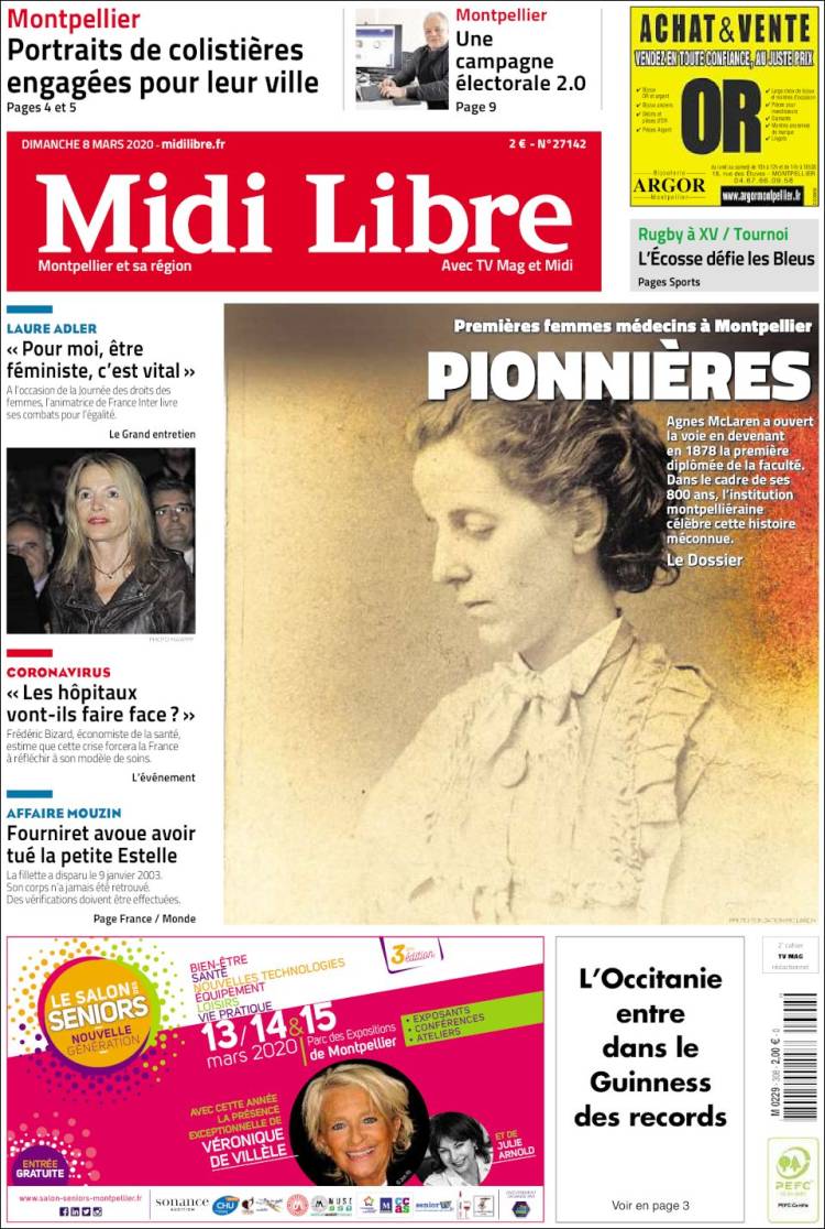 Portada de Midi Libre (France)