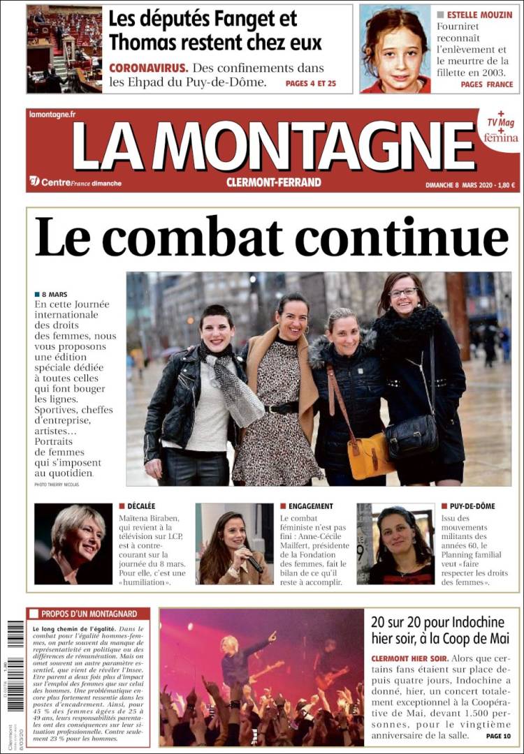 Portada de La Montagne (France)