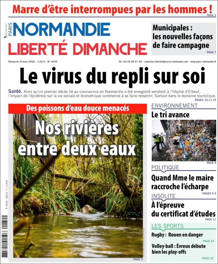 Portada de Paris Normandie (France)