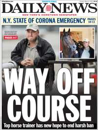 Portada de Daily News - New York (USA)