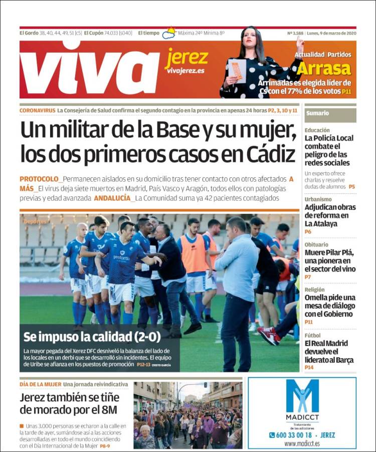 Portada de Información - Jerez (Spain)