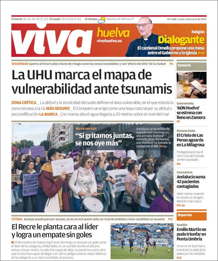 Portada de Viva Huelva (Spain)