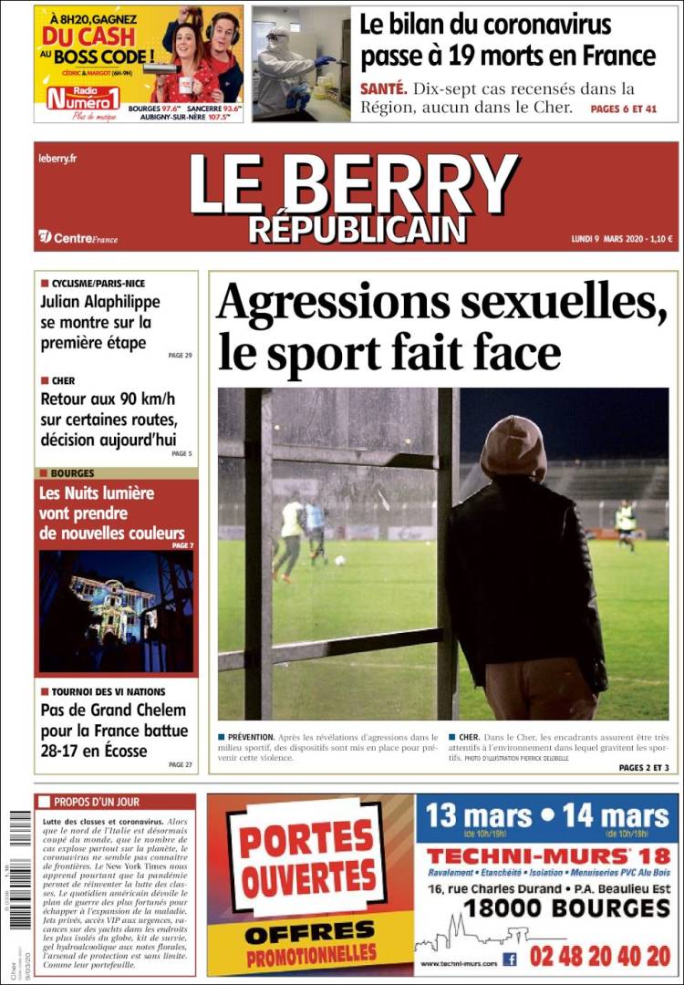 Portada de Berry Republicain (France)