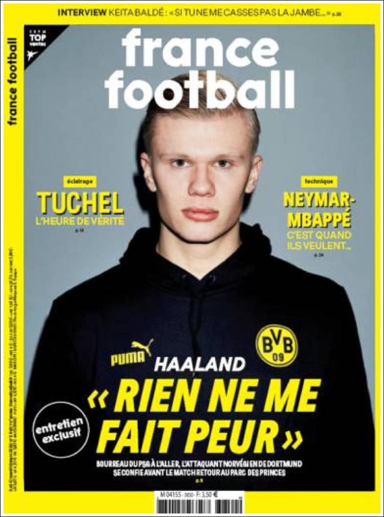 Portada de France Football (France)