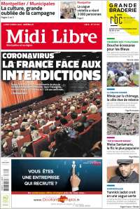 Portada de Midi Libre (France)