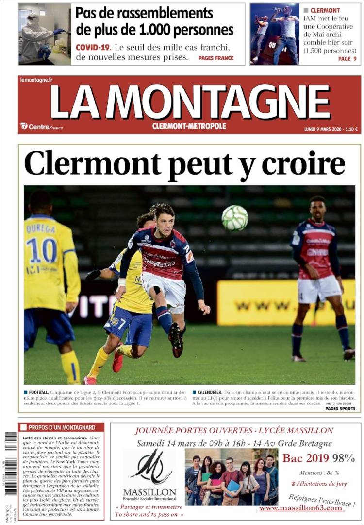 Portada de La Montagne (France)