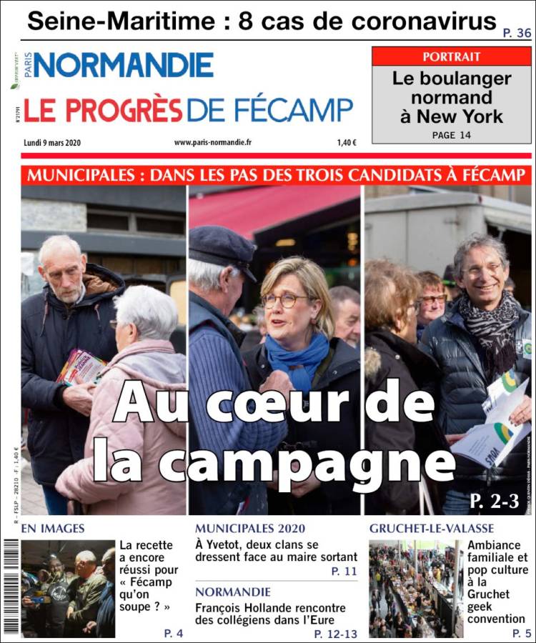 Portada de Progres de Fecamp (France)