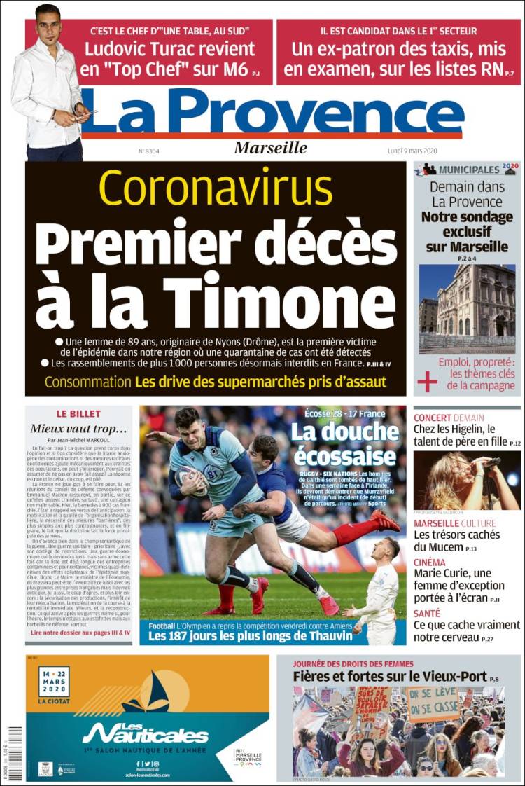 Portada de La Provence (France)