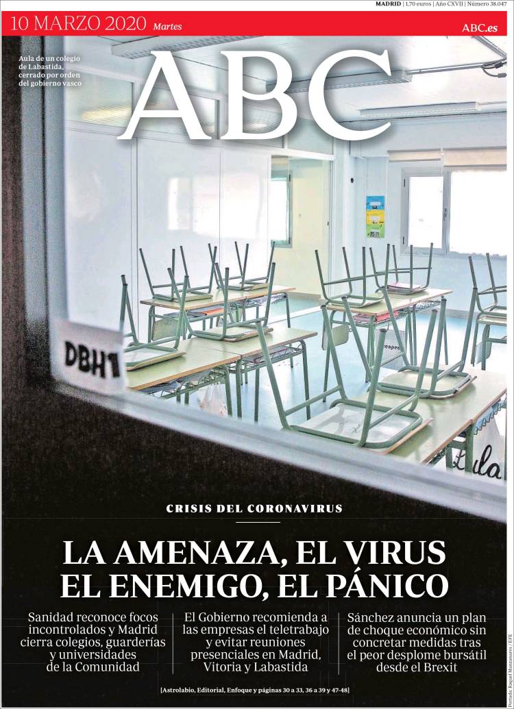 Portada de ABC (Espa&ntilde;a)