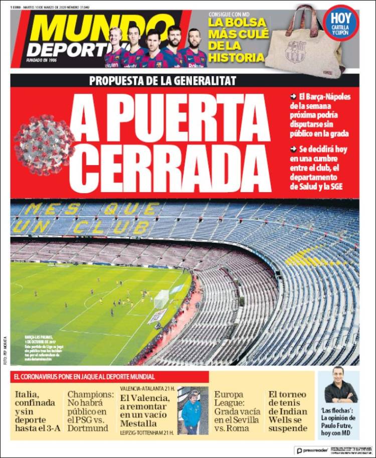 Portada de Mundo Atlético (Espa&ntilde;a)