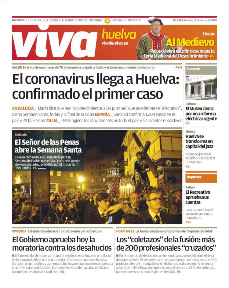 Portada de Viva Huelva (Espa&ntilde;a)
