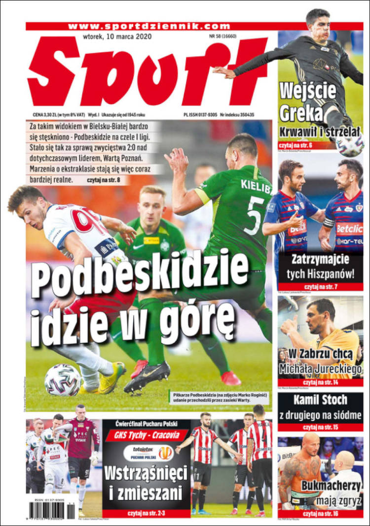 Portada de Katowicki Sport (Polonia)