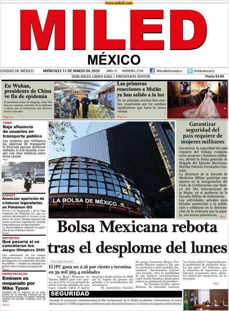 Portada de Miled (México)
