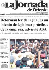 La Jornada de Oriente - Puebla