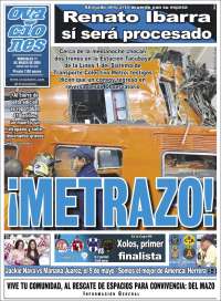 Portada de Ovaciones (México)