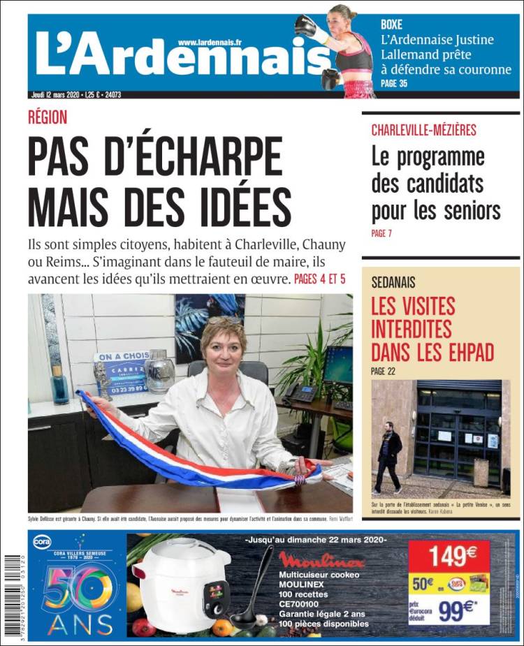 Portada de L'Ardenais (Francia)