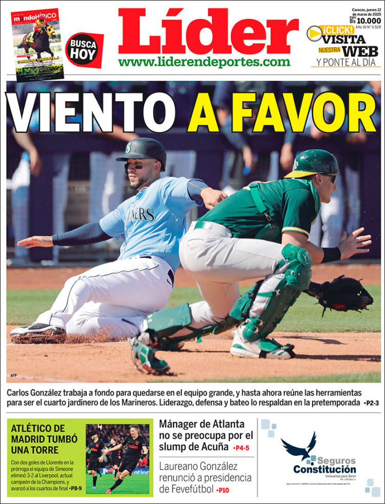 Venezuelan baseball is at 3-2 - Líder en deportes