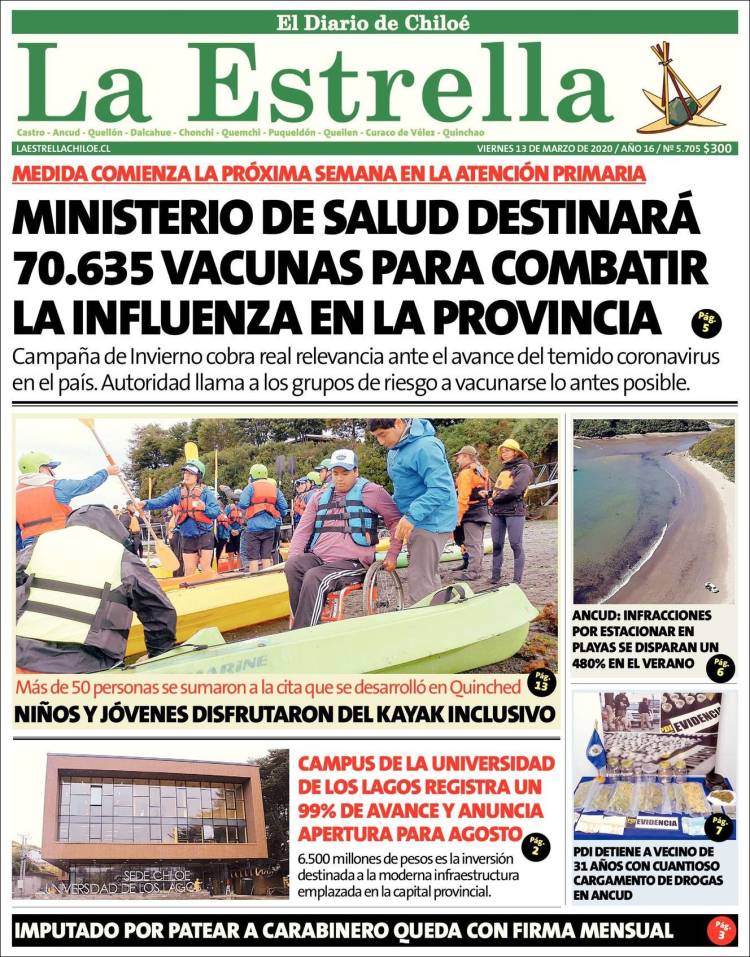 Portada de Estrella de Chiloé (Chile)