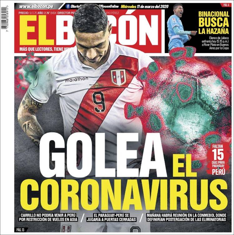 Portada de El Bocón (Perú)