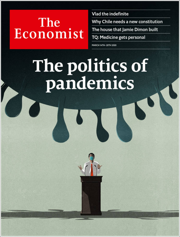 Portada de The Economist (Reino Unido)