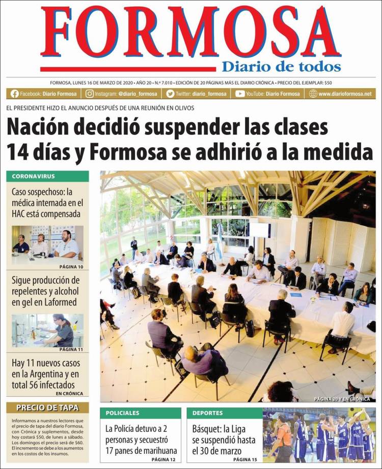 Portada de Formosa (Argentina)