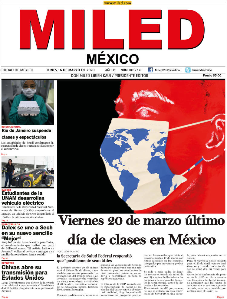 Portada de Miled (México)