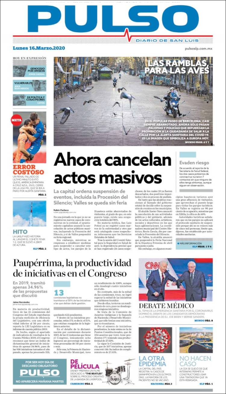 Portada de Pulso (México)